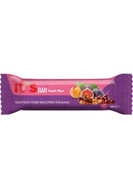 It's Meyve Bar - Karışık Meyveli - 40G x 12 Adet