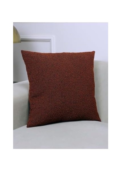 Kiremit Renkli Jakar Desenli 45X45 Kare Kırlent Kılıfı 45 x 45 fiyatları