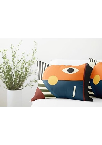 Çift Taraflı Dikdörtgen Kırlent Kılıf 2'li DS20 fiyatları