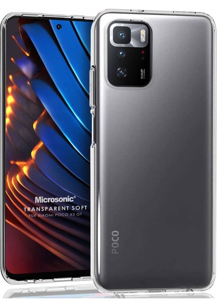 X3 Gt Için Kılıf Transparent Soft Beyaz [ X3 Gt ile Uyumlu Kılıf - Şeffaf]