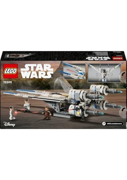 : Andor Asi U-Wing Starfighter 75399-8 Yaş ve Üzeri Hayranları Için Yaratıcı Oyuncak Yapım Seti (594 Parça) fiyatları