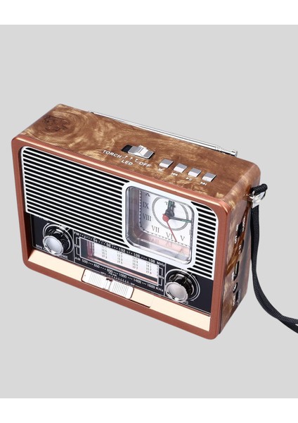 Dekoratif Vintage Radyo – Klasik Görünüm Modern Fonksiyon ve Uzun Ömürlü Kul - GMS2399-2812 fiyatları