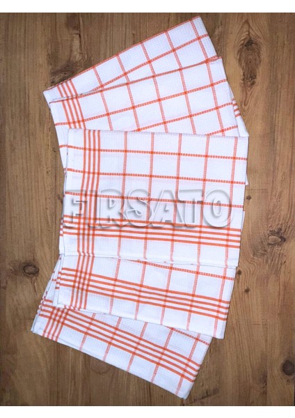 Çizgili Petek Dokulu Mutfak Havlusu| Beslenme Örtüsü | Kurulama Bezi – 50X70CM (5’li Paket)