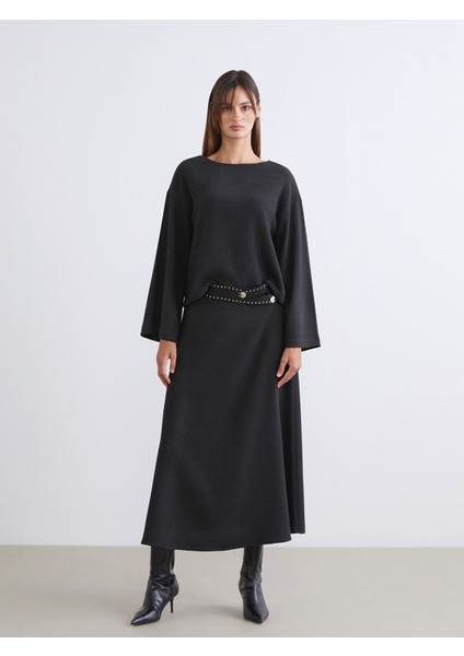 Yeni Sezon Beli Lastikli A Kesim Etek