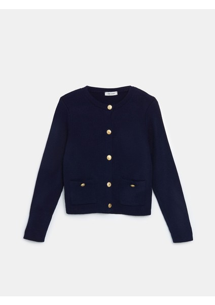 Yeni Sezon Bisiklet Yaka Kadın Triko Hırka indirimleri