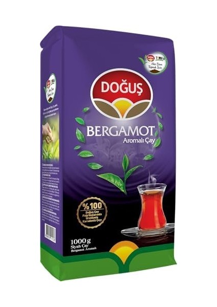 Doğuş Çay Bergamot Aramolı Siyah 1000 gr