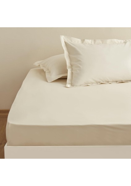 Fitted Çarşaf Ekru 100X200+30 cm