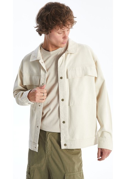 Yeni Sezon Rahat Kalıp Erkek Jean Ceket