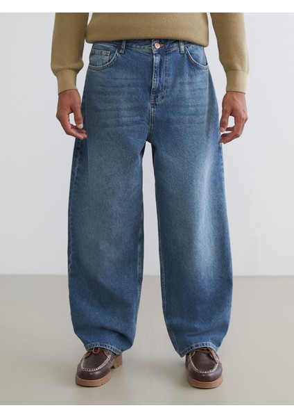 Yeni Sezon Baggy Fit Erkek Jean Pantolon fiyatları