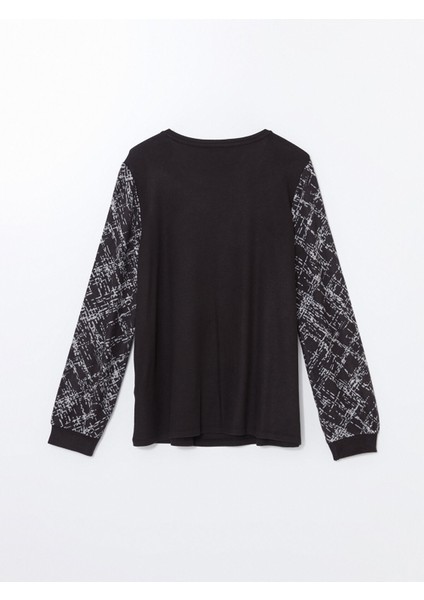 Yeni Sezon Bisiklet Yaka Desenli Kadın Bluz fiyatları