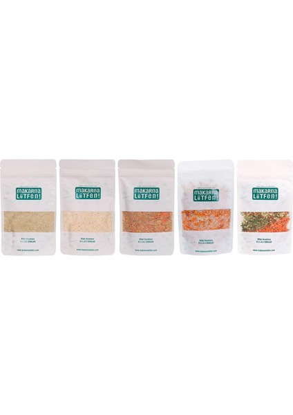 Makarna Lütfen! Başlangıç Çorba Seti (5 Çeşit Şifa Çorbası)