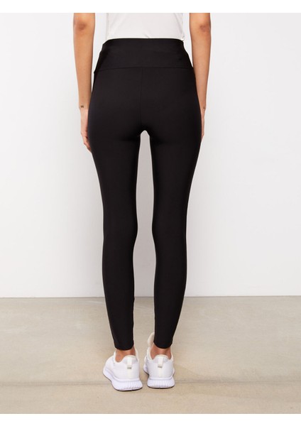 Yeni Sezon Kadın Beli Lastikli Düz Spor Tayt indirimleri