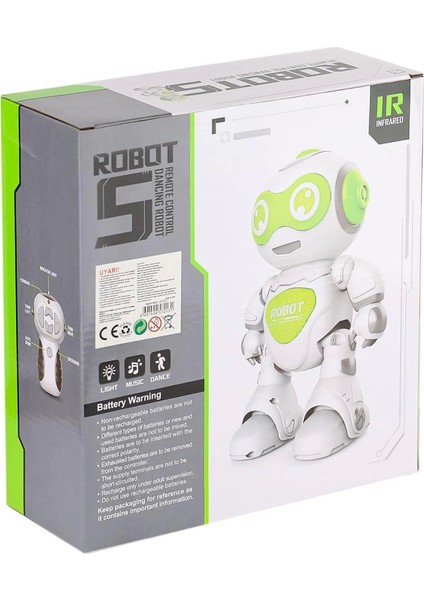 Bfs J608-1 kumandalı Dans Eden Robot -Toysan Oyuncak modelleri