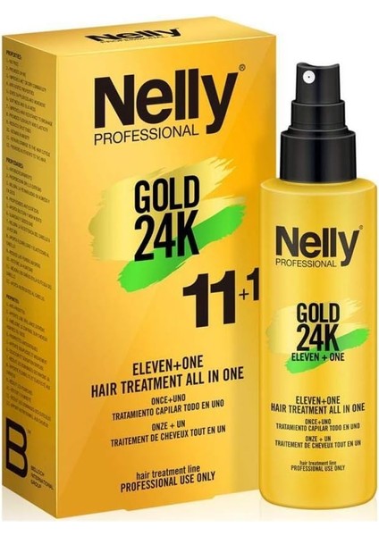 Nelly Gold 11 Artı 1 Hair Treatment All In 24K 150ML Saç Kremi