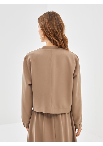 Yeni Sezon Düz Uzun Kollu Kadın Kolej Ceket fırsatları