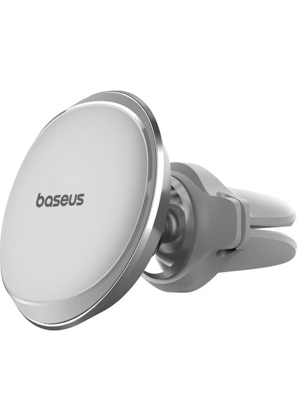 Magnetic Air Vent Oversaes Mıknatıslı ve Kablo Tutuculu Araç Içi Telefon Tutucu-Frost Gri