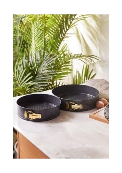 2'li Kelepçeli Kek Kalıbı Seti modelleri