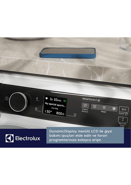 EW8F7417QT 800 Serisi Ultracare 10 kg 1400 Devir A Sınıfı Universaldose Wi-Fi Inverter Çamaşır Makinesi modelleri