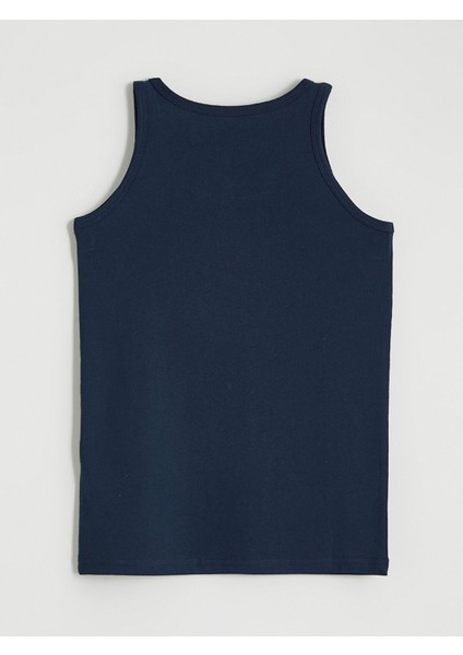 Yeni Sezon Bisiklet Yaka Fenerbahçe Baskılı Erkek Çocuk Atlet 2'li fırsatları