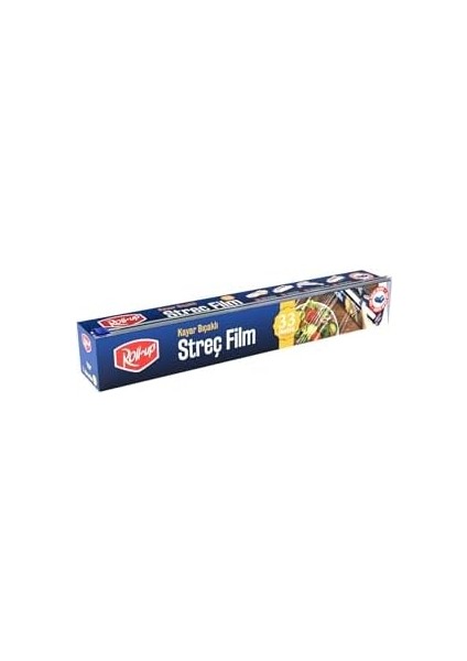 Roll-Up Streç Film 30CM x 33 M 1 Adet (Kayar Bıçaklı) modelleri