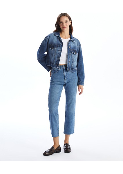 Yeni Sezon Oversize Kadın Jean Ceket fiyatları