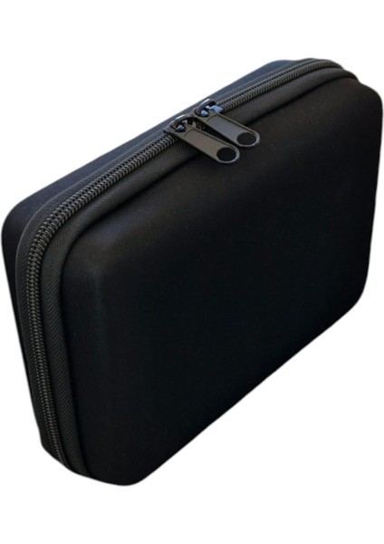 Next Craft Makyaj Çantası Sert Kapaklı Kozmetik Seyahat Organizeri Çok Amaçlı (Siyah)