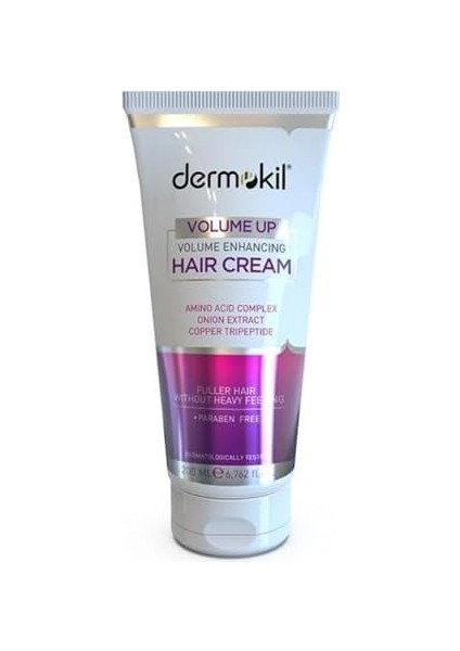 Dermokil Hacim Veren Saç Bakım Kremi 200 ml