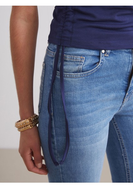 Yeni Sezon Kare Yaka Büzgülü Kadın Atlet 2'li indirimleri