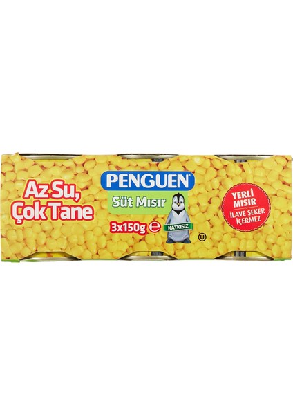 Penguen Süt Mısır (3 x 150GR) fiyatları