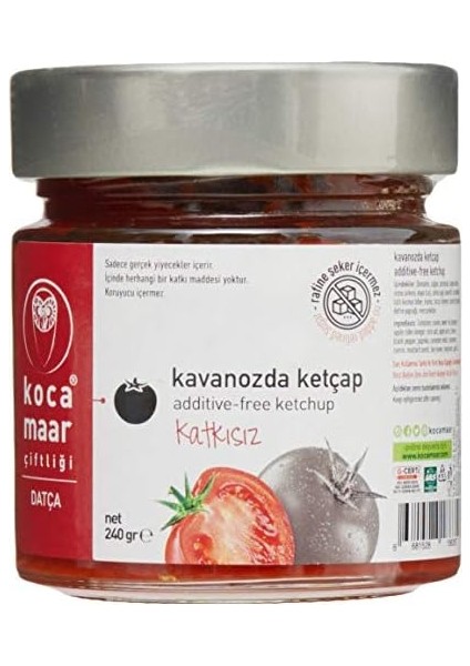 Kocamaar Çiftliği Kavanozda Ketçap 240 gr modelleri