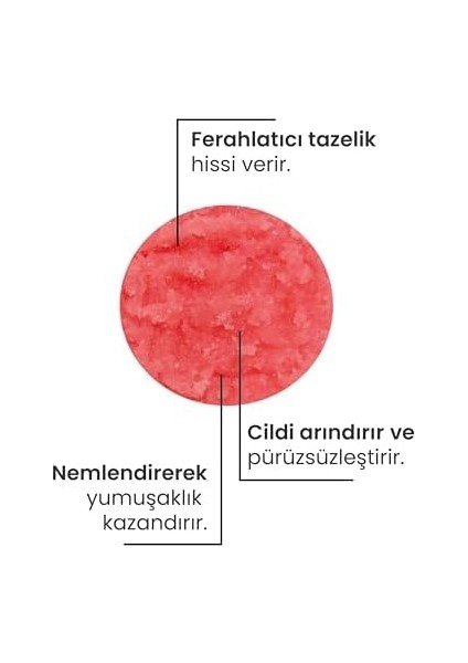 Karpuzlu Arındırıcı El, Ayak ve Vücut Peelingi - Glow Melon Scrub