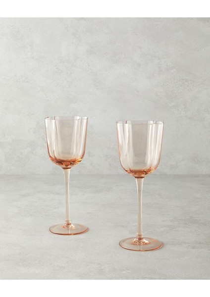 Reina Cam El Yapımı 2’li Kadeh Pudra