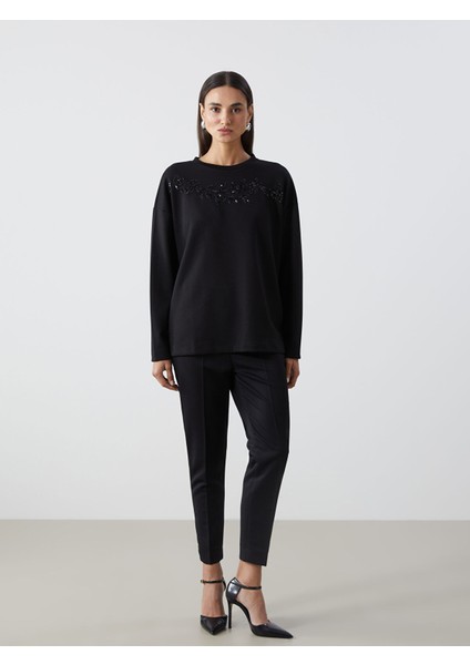 Yeni Sezon Bisiklet Yaka Baskılı Kadın Tişört fiyatları