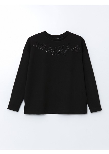 Yeni Sezon Bisiklet Yaka Baskılı Kadın Tişört indirimleri