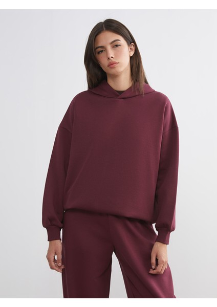 Yeni Sezon Oversize Kadın Kalın Hoodie