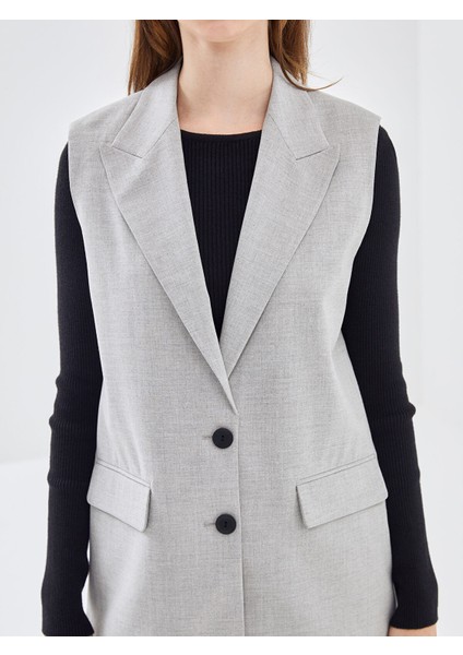 Yeni Sezon Ceket Yaka Kadın Klasik Yelek modelleri