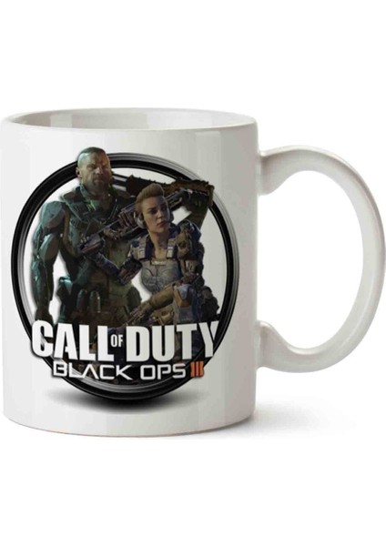 Call Of Duty Black Ops 222 Porselen Kupa Bardak