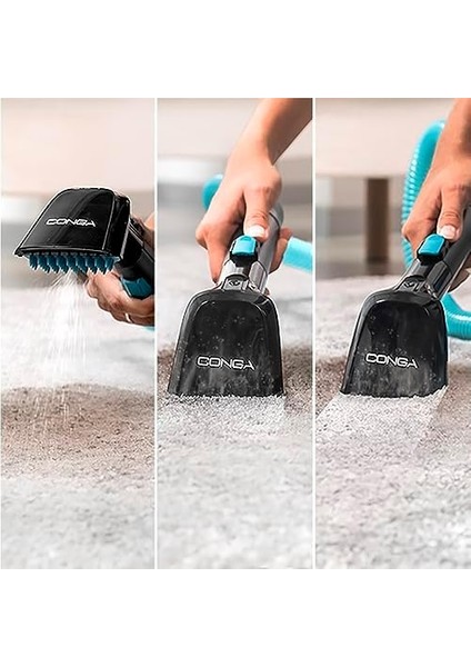 Conga 4000 Carpet&spot Clean Xl Halı ve Leke Temizleyici, 400W, Çift Su Tankı, Su Püskürtme, 12 Kpa Emiş Gücü, 5 M Etki Alanı fiyatları