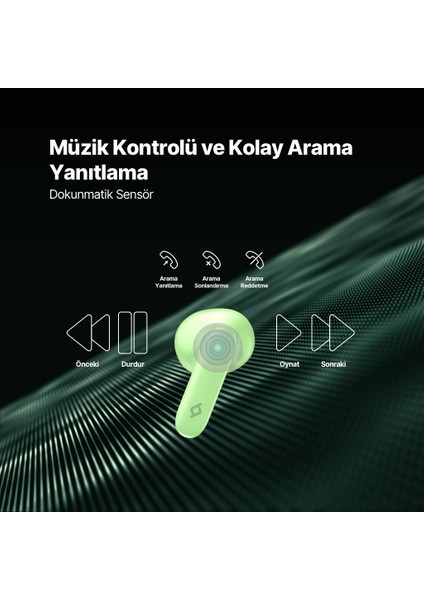 Airbeat Glace Gerçek Kablosuz Tws Bluetooth Kulaklık- 2KM170 modelleri