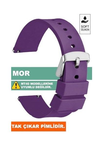 Tcl MT42 MT42X MT43 MT46 Saat Uyumlu Silikon Saat Kordonu Kayışı Wm-1 fiyatları