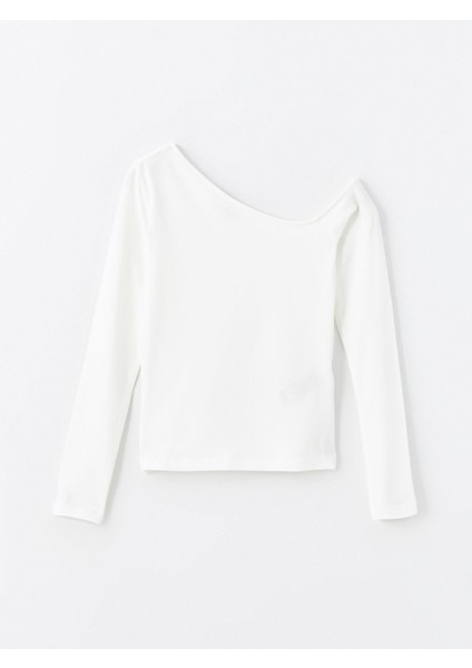 Yeni Sezon Kayık Yaka Kadın Tişört indirimleri