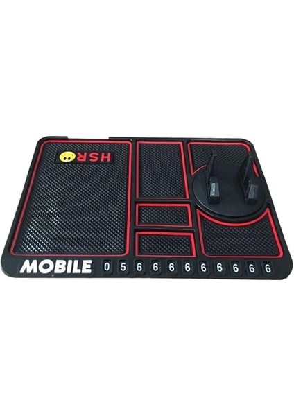 Araç Içi Torpido Kaydırmaz Telefon Tutucu Numaratör Araç Organizeri