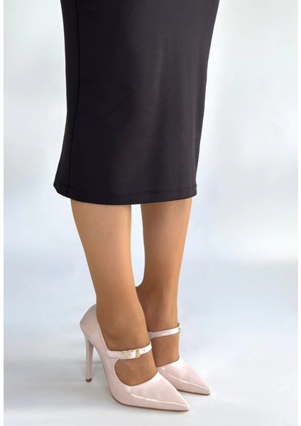 Sptrns Tiej Bej Rugan Stiletto Ayakkabı (Numara: 39)