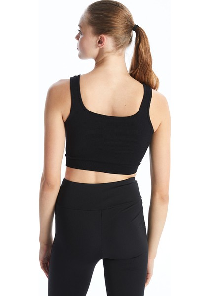 Yeni Sezon U Yaka Crop Kadın Sporcu Atleti fırsatları