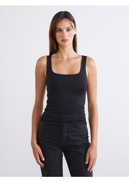 Yeni Sezon Kare Yaka Kadın Atlet 2'li fiyatları