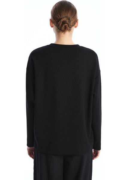 Yeni Sezon Bisiklet Yaka Baskılı Oversize Kadın Tişört fırsatları