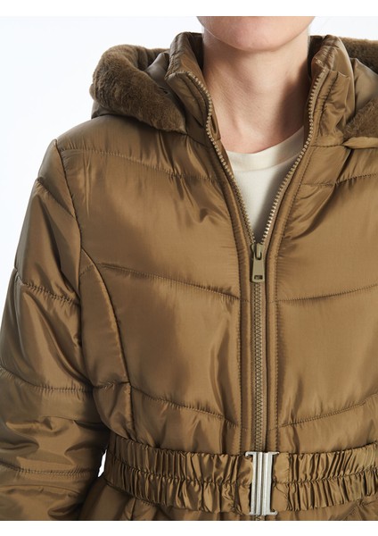 Yeni Sezon Kapüşonlu Kadın Şişme Mont fırsatları