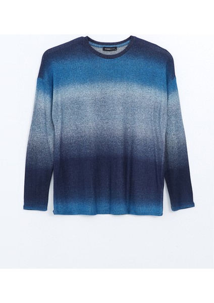 Yeni Sezon Bisiklet Yaka Batik Kadın Tişört indirimleri