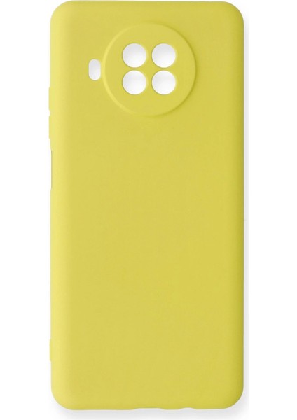 Xiaomi Mi 10T Lite Kılıf Nano Içi Kadife Silikon - Sarı
