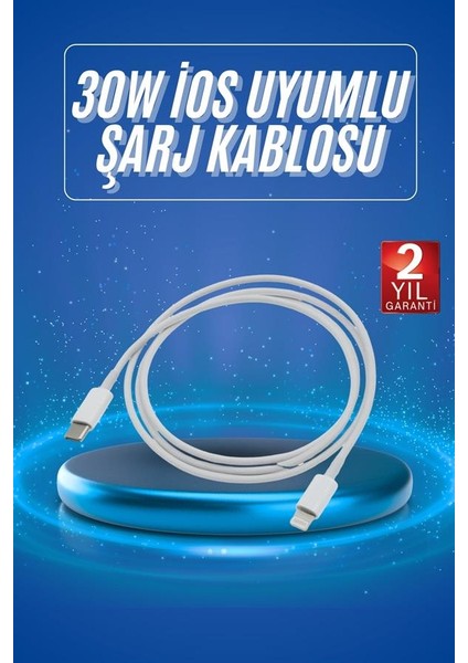 Type-C Ligtning 30W Ios Şarj Kablosu Hızlı Şarj Kablosu - ?91?32E9-3G9691 fiyatları